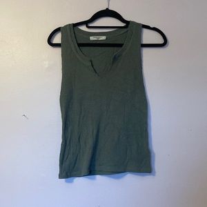 Project Social T Womans Green tank top